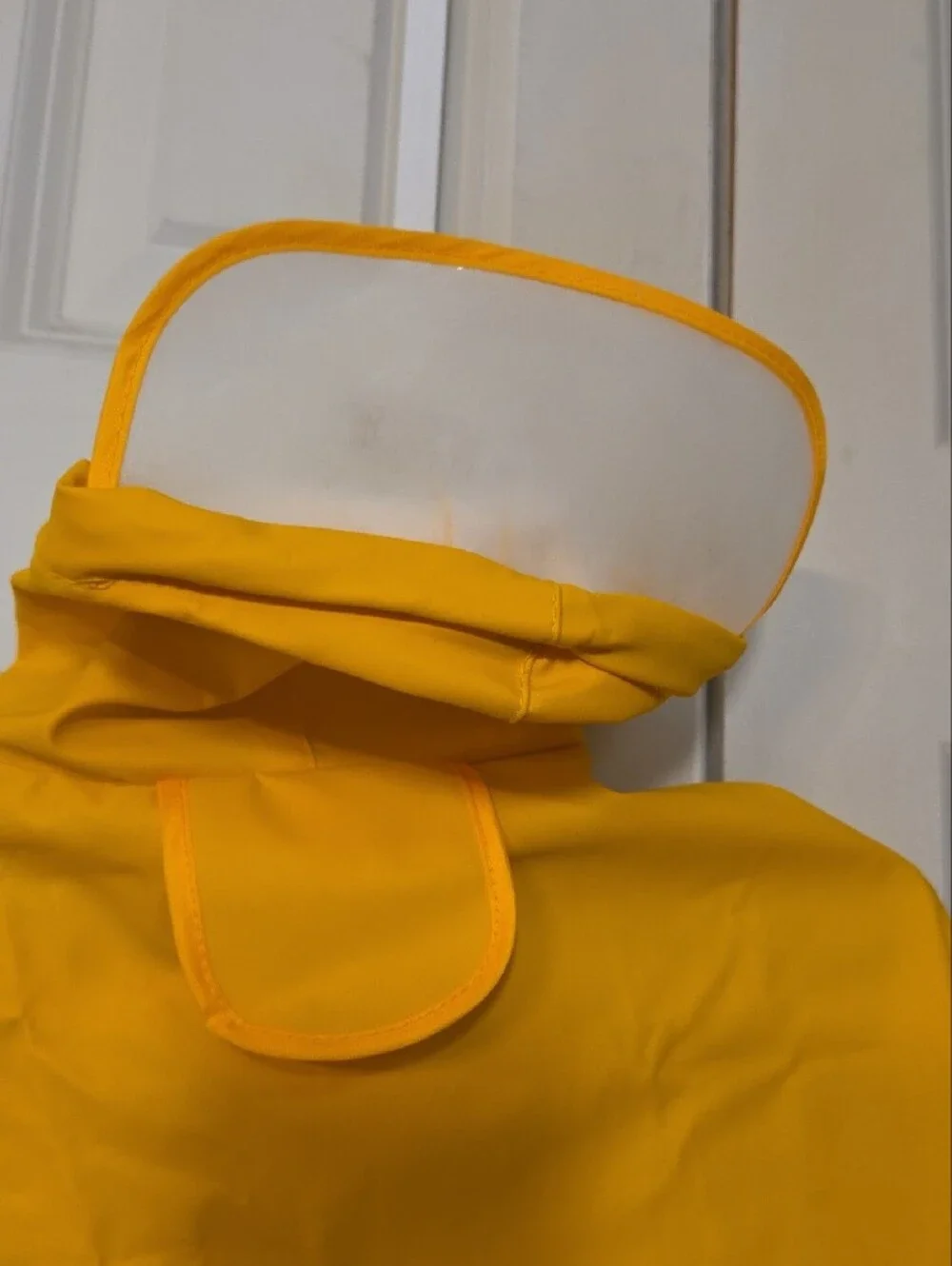 Dogs Yellow Rain Hooded Cape - Unbranded